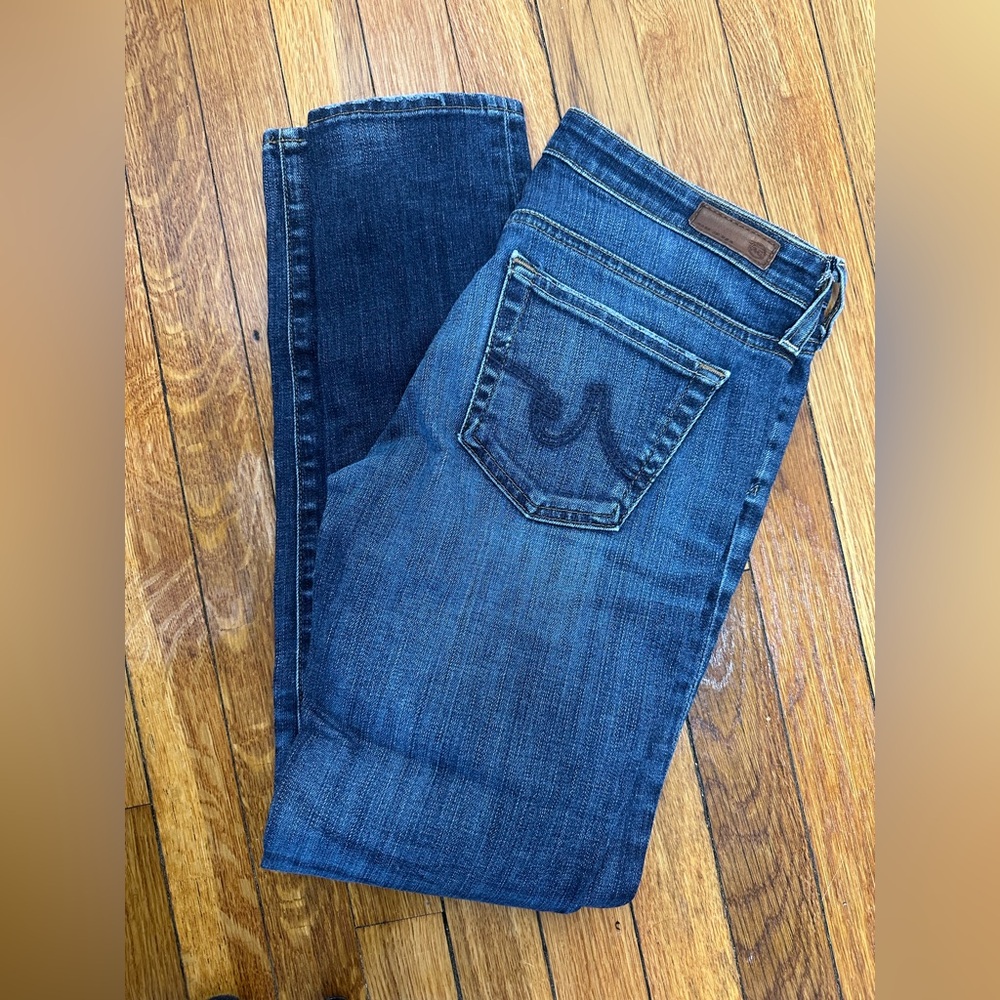 AG (Adriano Goldshmied) Jeans, the stilt cigarette Jean size 26 R, stretchy